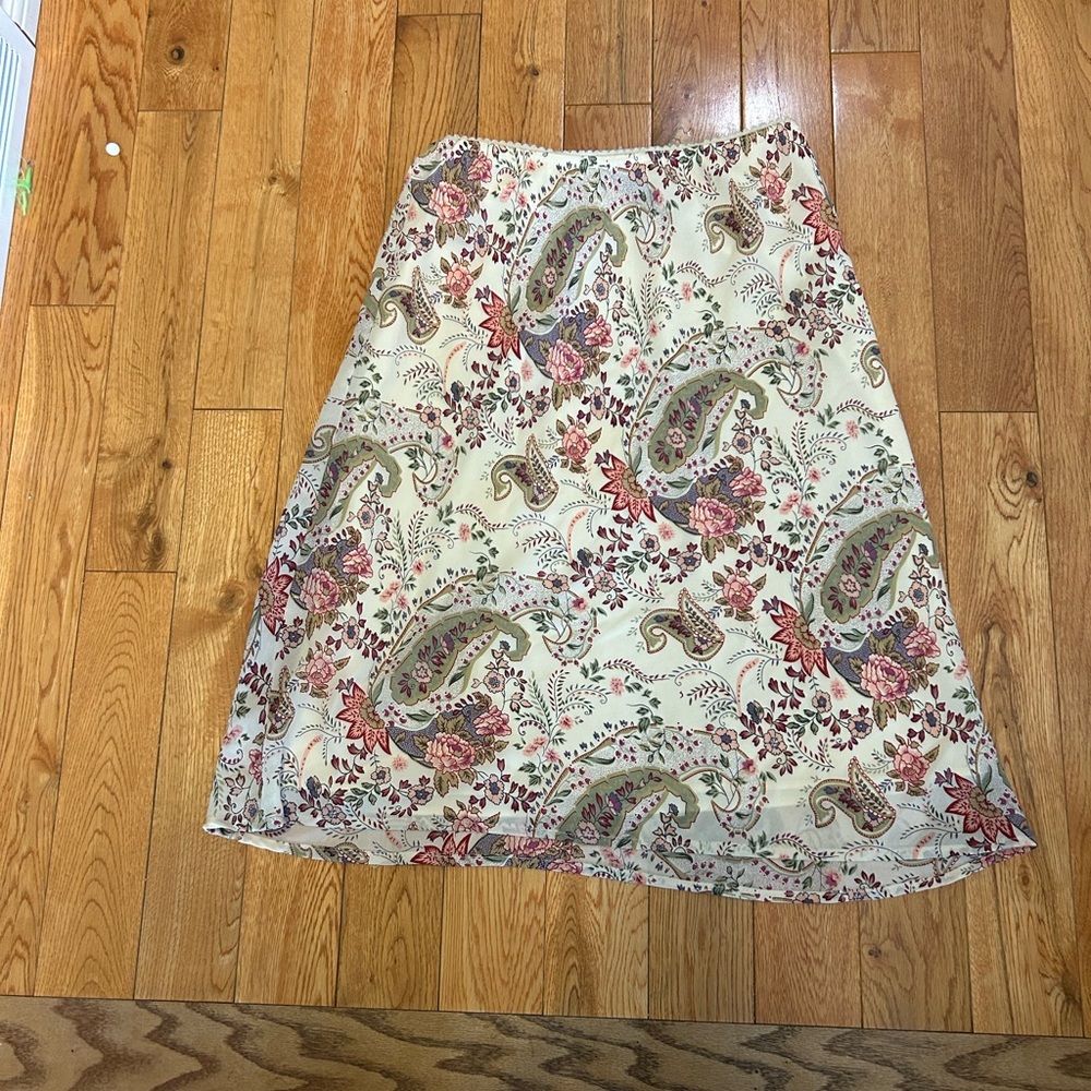 Vintage Jessica Paisley Skirt